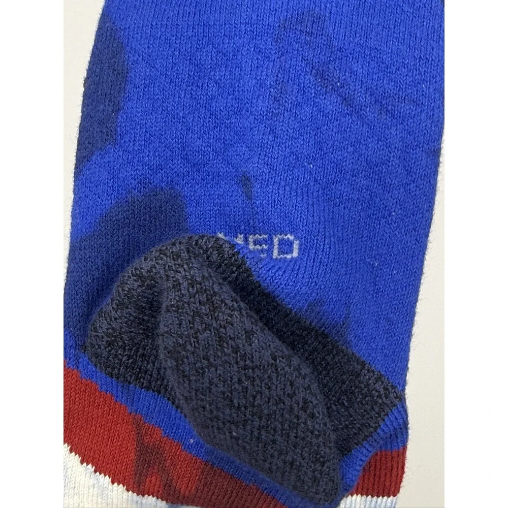Stance The Banner Crew Socks Medium Navy Red White USA Infiknit A556A21BAN